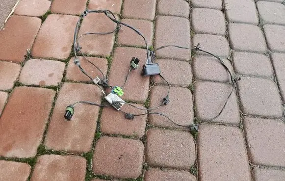 Opel Adam Parking sensor (PDC) wiring loom 13356884