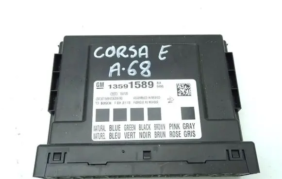 Opel Corsa E Comfort/convenience module 13591589 GBIMPORT
