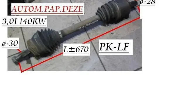 Renault Espace III Front driveshaft 30IAPD140KW