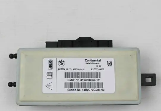 BMW 5 F10 F11 Airbag control unit/module 9350003