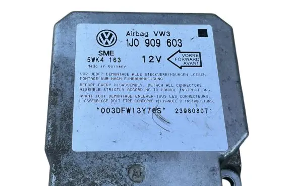 Volkswagen Golf IV Airbag control unit/module 1J0909607 5WK4163