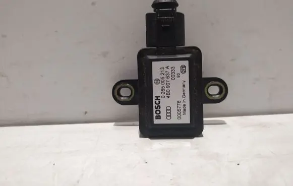 Audi A6 S6 C5 4B ESP acceleration yaw rate sensor 0265005213 4B0907637A