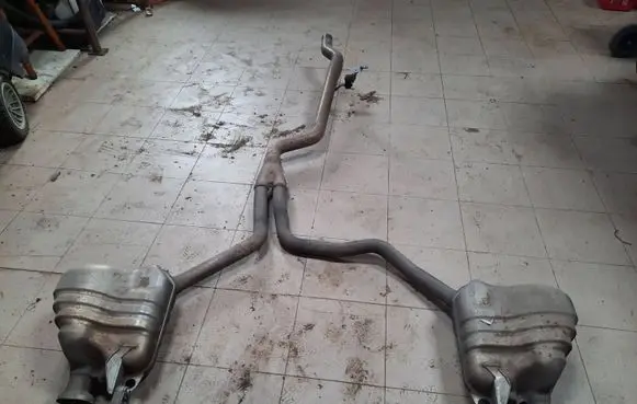Audi A6 S6 C7 4G Muffler/silencer 4G0253612N