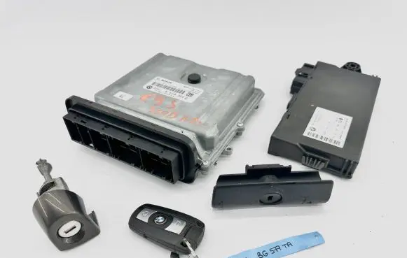 BMW 3 E92 E93 Engine ECU kit and lock set 8510221 030105414 0281016838