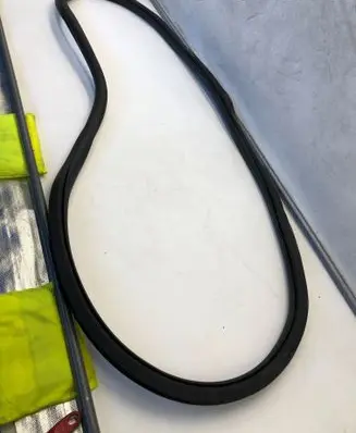 Mercedes-Benz EQS V297 Rear door rubber seal (on body) A2976970300