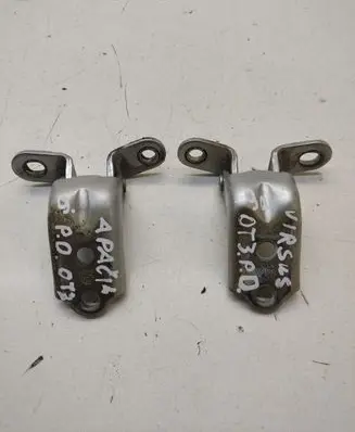 Front door hinge set