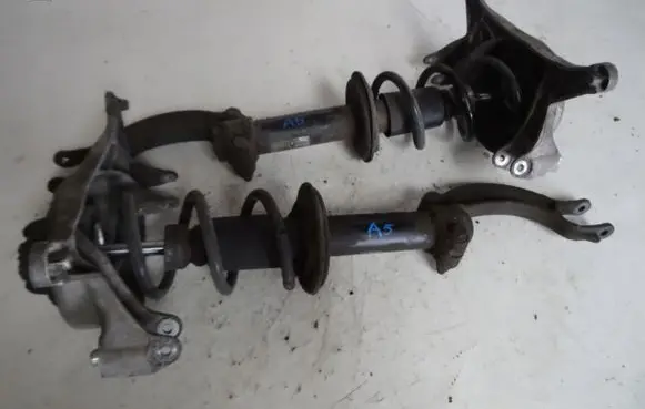 Audi A5 8T 8F Front shock absorber with coil spring