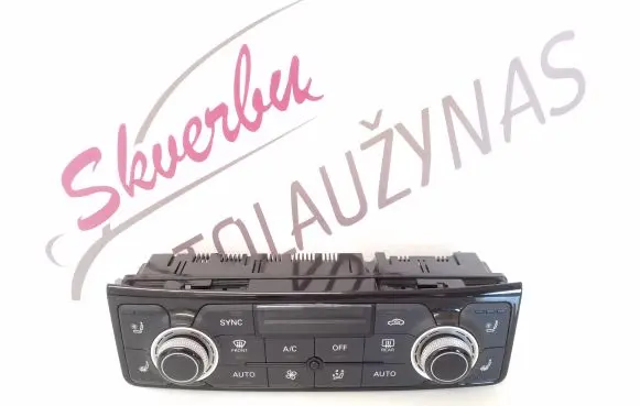 Audi A8 S8 D4 4H Climate control unit 4H0820043P 5HB01012184
