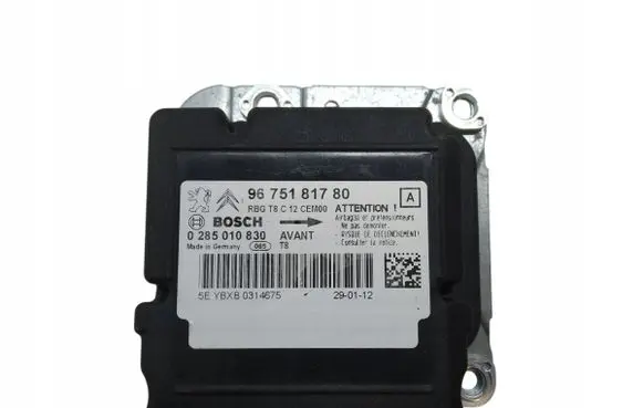 Peugeot 3008 I Airbag control unit/module 9675181780