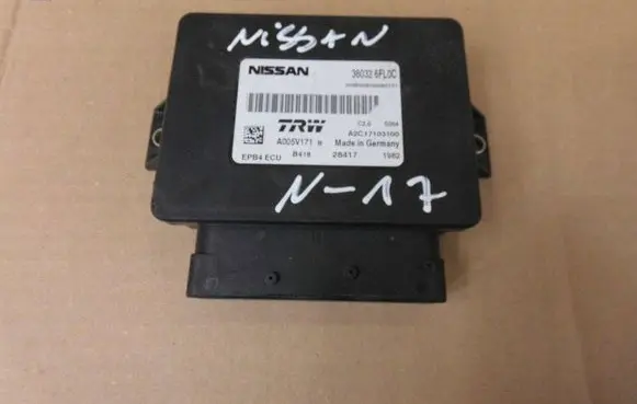 Nissan Qashqai Hand brake control module 360326FL0C 36032 6FL0C