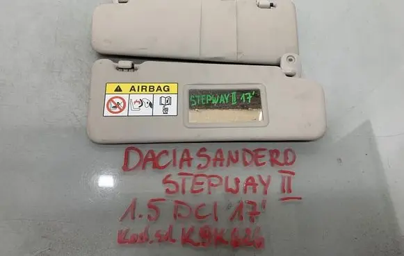 Dacia Sandero II Sun visor