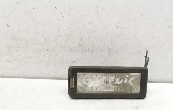 Renault Scenic II - Grand scenic II Number plate light