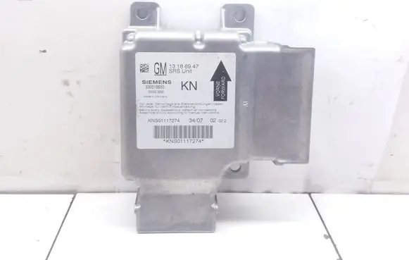 Opel Vectra C Airbag control unit/module 13186947 330518650