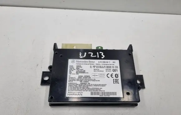 Mercedes-Benz E W213 Bluetooth control unit module A2139003617 2139003617