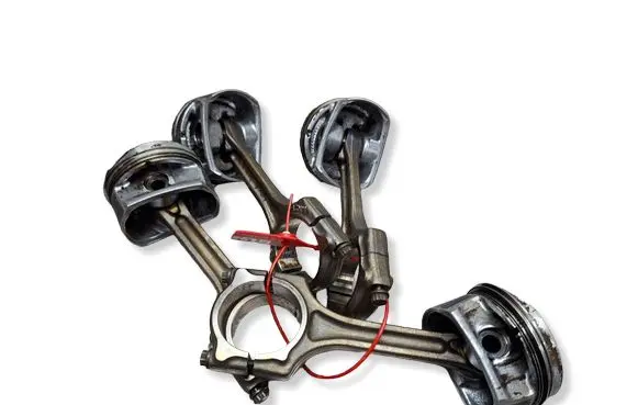Peugeot 308 Piston with connecting rod S26309869 1631729180 5F01