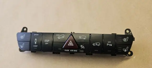 Mercedes-Benz GL X164 Hazard light switch A1648709610 1648709610