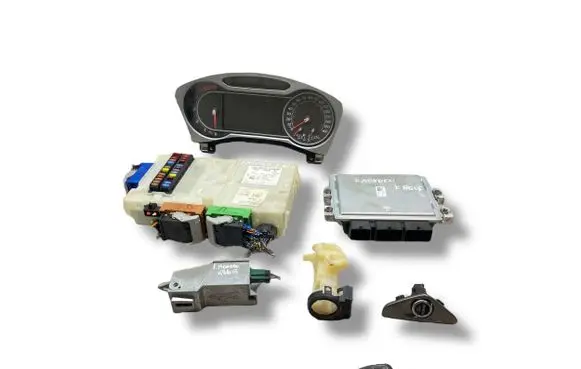 Ford Mondeo MK IV Engine ECU kit and lock set 7G9112A650UH 8M2T10849XD 7G9114A073DE