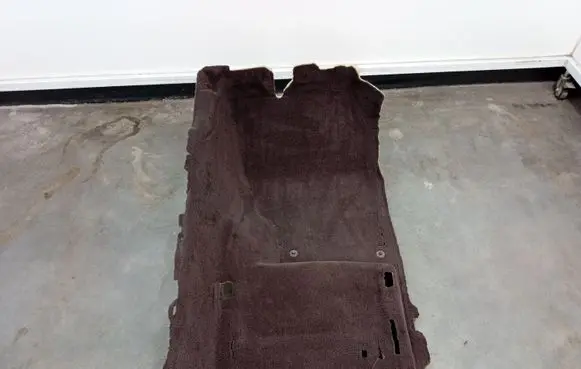 Porsche Cayenne (92A) Front floor carpet liner 7P5863103CA