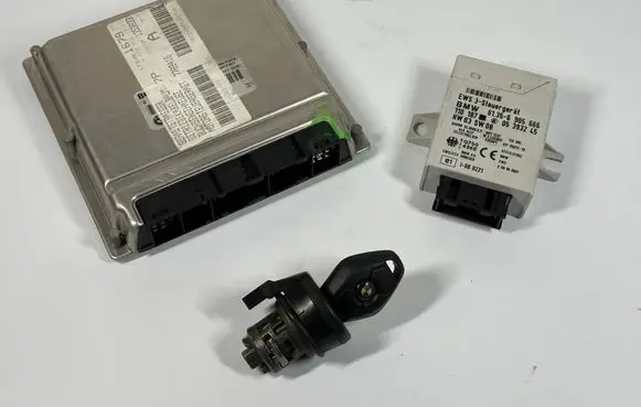 BMW 3 E46 Engine ECU kit and lock set 7789416 13617789416 7788226