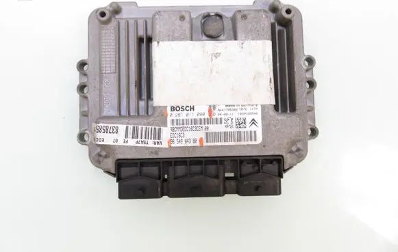 Peugeot 307 Engine control unit/module 9654984380 0281011090
