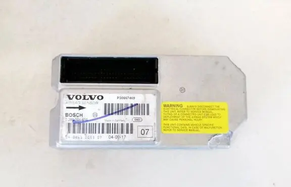 Volvo XC70 Airbag control unit/module 0285001655 p30667469