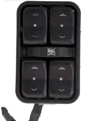 Opel Zafira A Electric window control switch 13363401 90561086