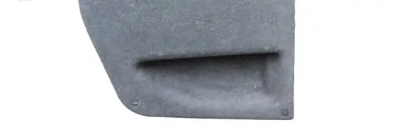Trunk/boot lower side trim panel
