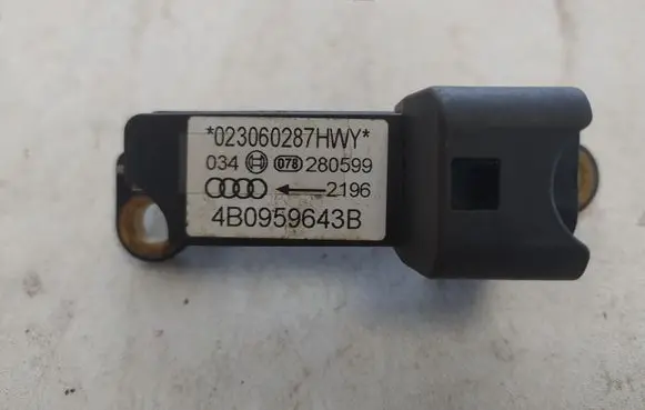 Airbag deployment crash/impact sensor