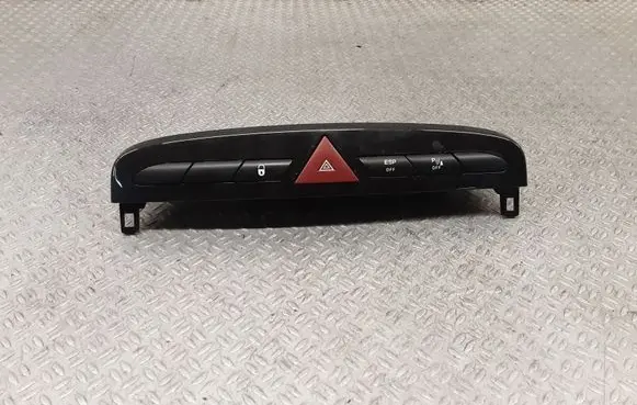 Peugeot 308 Hazard light switch 9659417477