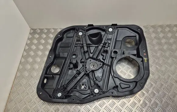 Front window lifting mechanism without motor