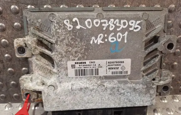 Renault Clio III Engine control unit/module S25081601 8200783095 S120202114A
