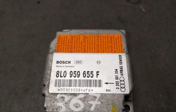 Audi A3 S3 8L Airbag control unit/module 8L0959655F 0285001304