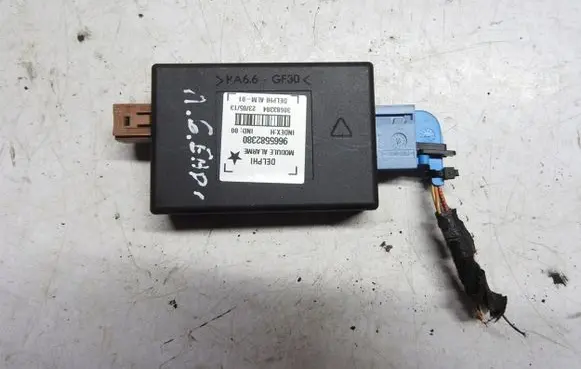 Citroen C5 Alarm control unit/module 9665582380