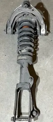 Audi Q7 4L Front shock absorber with coil spring 7L8412022AP