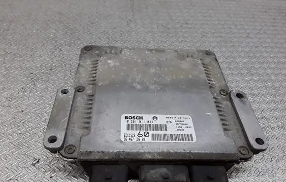 Citroen C8 Engine control unit/module 0281011033 9646719280
