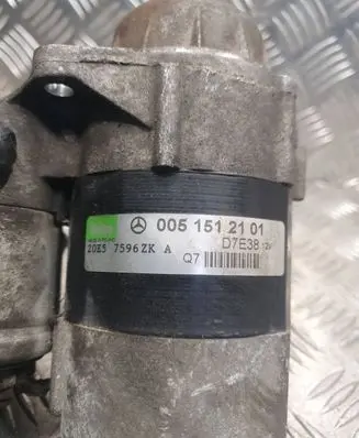 Mercedes-Benz A W169 Starter motor 0051512101 D7E38 20257596ZK