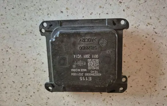 LED ballast control module