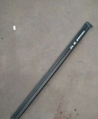 Opel Crossland X Rubber seal rear door window/glass 39126115