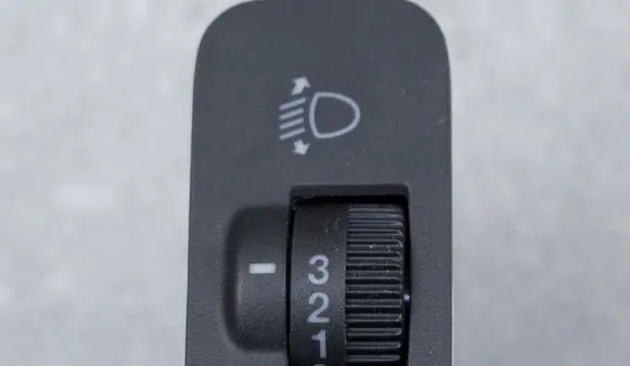Honda Jazz Headlight level height control switch