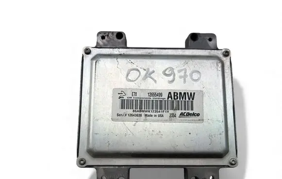 Chevrolet Cruze Engine control unit/module ECU 12655499