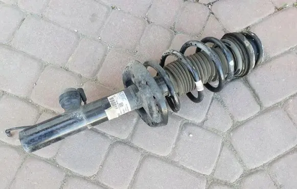 Opel Astra J Rear shock absorber with coil spring 13376614