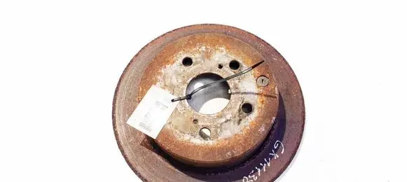 Toyota Corolla Verso AR10 Rear brake disc NEVENTILIUOJAMAS
