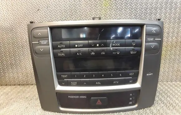 Interior fan control switch