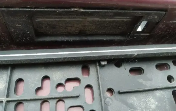 Opel Meriva A Number plate light