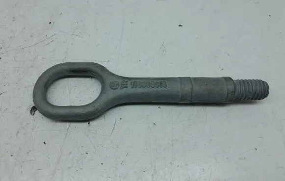 Towing hook eye