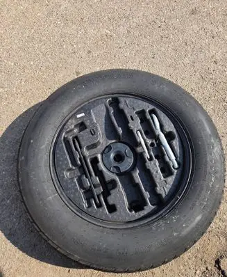 Mercedes-Benz GL X166 R19 spare wheel A1668900007 76S0059