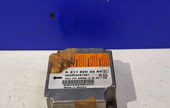 Mercedes-Benz E W211 Airbag control unit/module A2118203385