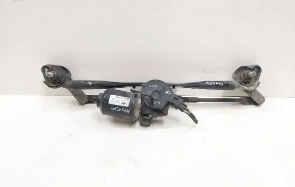 Hyundai Santa Fe Front wiper linkage and motor 981102B000 035418070