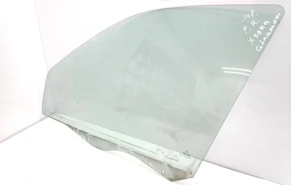 Citroen Xsara Front door window glass four-door 43R000464