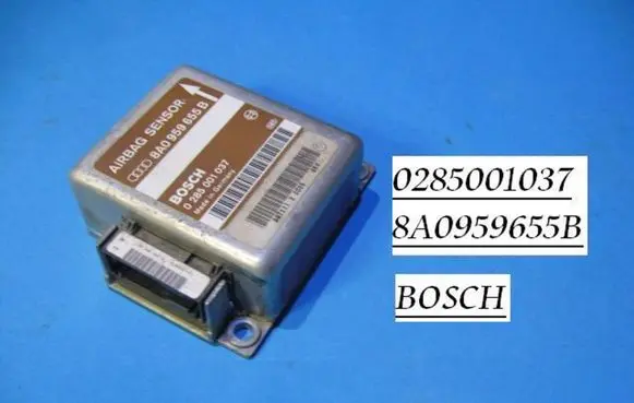 Audi A6 S6 C4 4A Airbag control unit/module 0285001037 8A0959655B